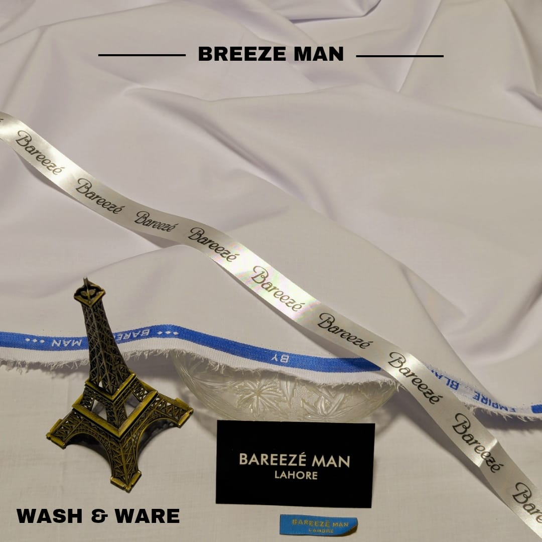 Pale Silver Radiance – Breeze Man Luxe Summer ‘25 Collection